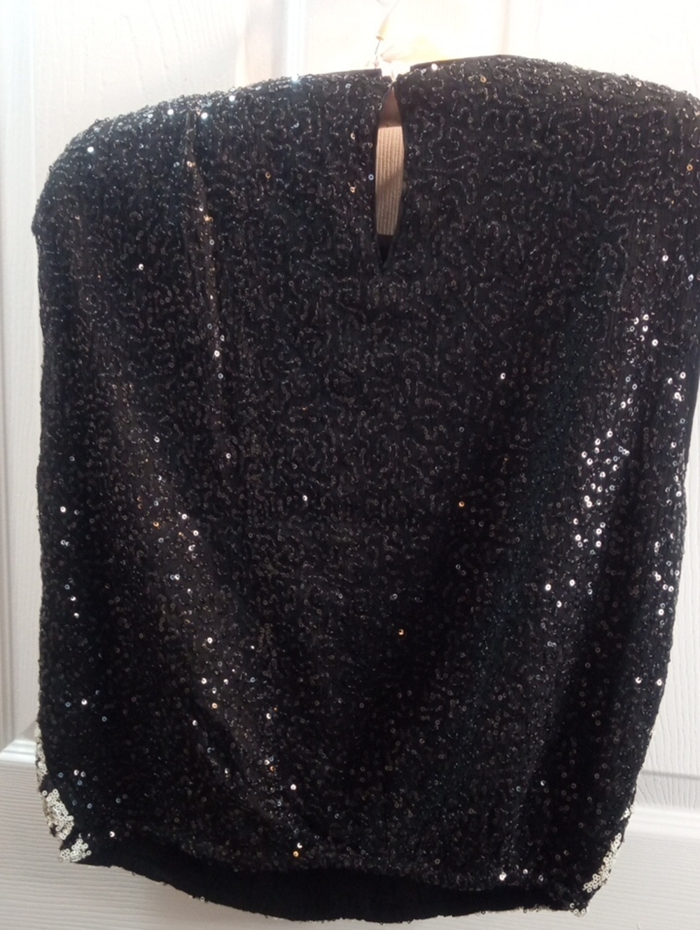 EXPRESS HEAVY SEQUINED BLOUSE - Picture 8 of 10